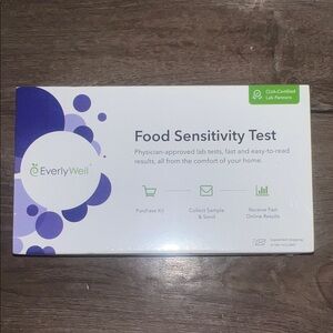 Everly Food Sensitivity Test Kit with Purple Accents